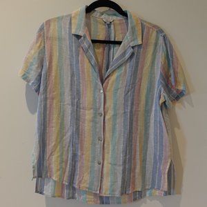 RAILS - NWOT stripe button down - size s
